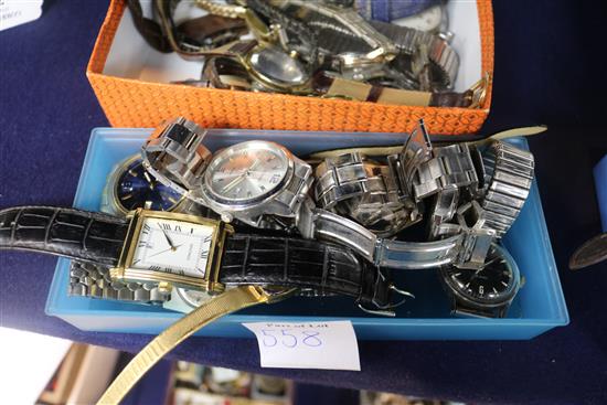 A quantity of watches